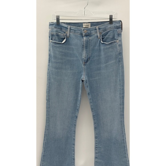 Citizens of Humanity Jeans Bootcut Women Size 29 Light Blue Wash High Rise - Picture 3 of 14